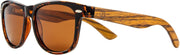 Zebrawood-brown / 55 Millimeters | B07J32VK4D | FEISEDY Polarized Wood Sunglasses Women Men HD UV400 Driving Fishing Golf Sunglasses B2448