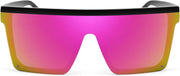 ÉÌƷͼƬ 8 | B09H6XXSDN | FEISEDY Oversized Sunglasses Mens Womens Flat Top Square Trendy Visor Shades UV400 B2470