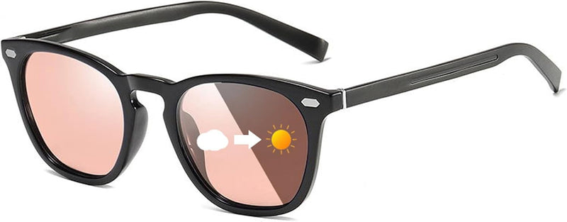 Pink / 51 Millimeters | B09Y8T9BLR | FEISEDY Men Sunglasses, Driving Photochromic Polarized Sunglasses, Outdoor Sport Cycling Fishing UV400 B1062