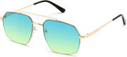 ÉÌƷͼƬ 8 | B0GL26QKYB | FEISEDY Retro Aviator Sunglasses Men Women Trendy Semi-Rimless B0383