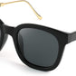 006 Black Frame Grey Lens / 51 Millimeters | B08KXS8HSX | FEISEDY Square Polarized Sunglasses Women Men Retro Trendy Shades UV400 Lenses B2624