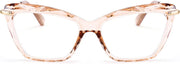 ÉÌƷͼƬ 6 | B088WVS65H | FEISEDY Crystal Cat Eye Reading Glasses Blue Light Blocking Reader Anti Eyestrain Glasses B2596 Champagne 1.75x
