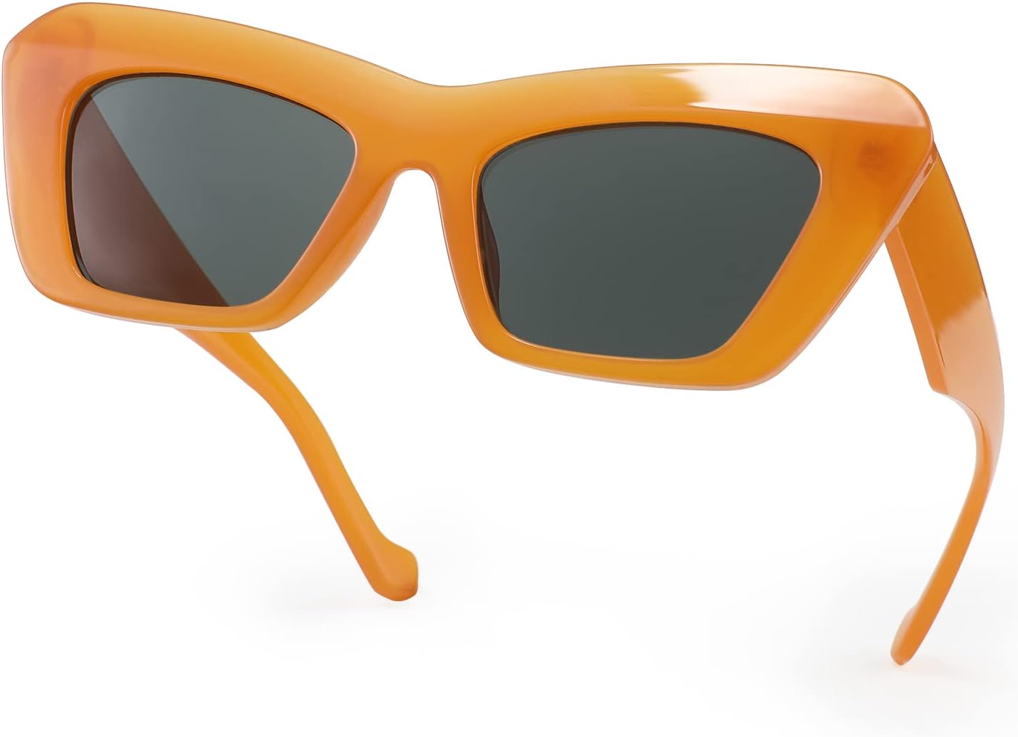 商品图片 31 | B09TFBWQ5G | FEISEDY Retro Square Cat Eye Sunglasses Jelly Colored Women Men 90s B2902