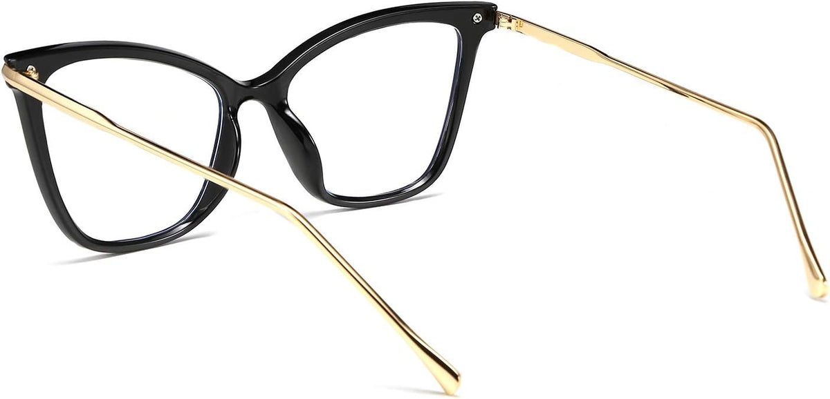 ÉÌƷͼƬ 4 | B085VSD2L3 | FEISEDY Oversized Cat Eye Glasses Frame Blue Light Blocking Eyewear for Women B2589