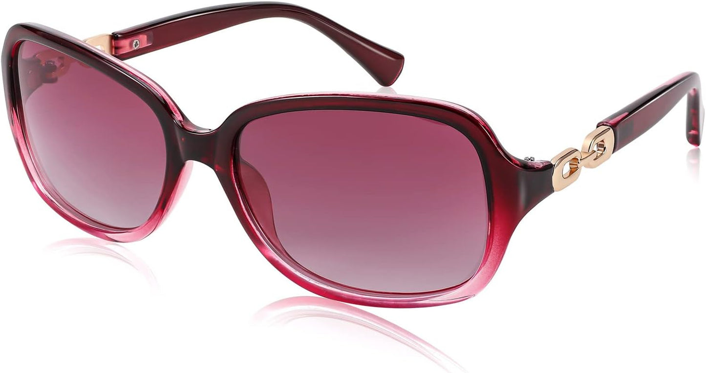商品图片 34 | B08LPZDDKZ | FEISEDY Womens Polarized Sunglasses Square Wraparound Shades UV400 Mirrored Trendy Sun Glasses for Women B2526
