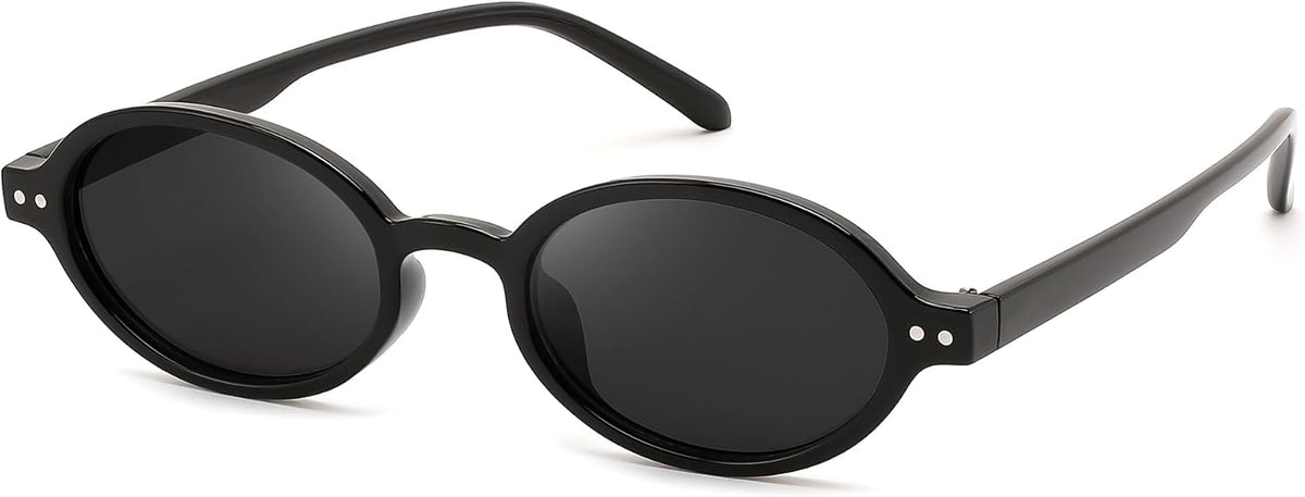 ÉÌƷͼƬ 40 | B0GV61HCD9 | FEISEDY Retro Oval Sunglasses for Women Small 90s Y2K UV Protection B1584