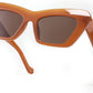 商品图片 12 | B09TFBWQ5G | FEISEDY Retro Square Cat Eye Sunglasses Jelly Colored Women Men 90s B2902