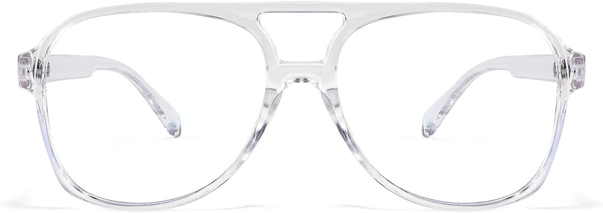 ÉÌƷͼƬ 29 | B09WZY6VWN | FEISEDY 70s Aviator Glasses Frame Blue Light Blocking Glasses Oversized Square Computer Glasses Women Men B2888