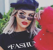 ÉÌƷͼƬ 11 | B079L1KYF3 | FEISEDY Vintage Small Rectangle Sunglasses Women Men Retro Trendy Square Metal Frame Sun Glasses B2295