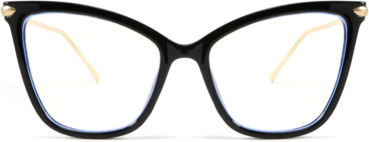 ÉÌƷͼƬ 6 | B0FLNLX94K | FEISEDY Fashion Cat Eye Blue Light Blocking Glasses B0240+B2589