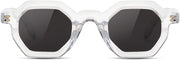 ÉÌƷͼƬ 10 | B0CSJQ26W8 | FEISEDY Octagon Sunglasses for Women - Thick Frame Fashion Rectangle Sun Glasses - Summer UV400 Protection