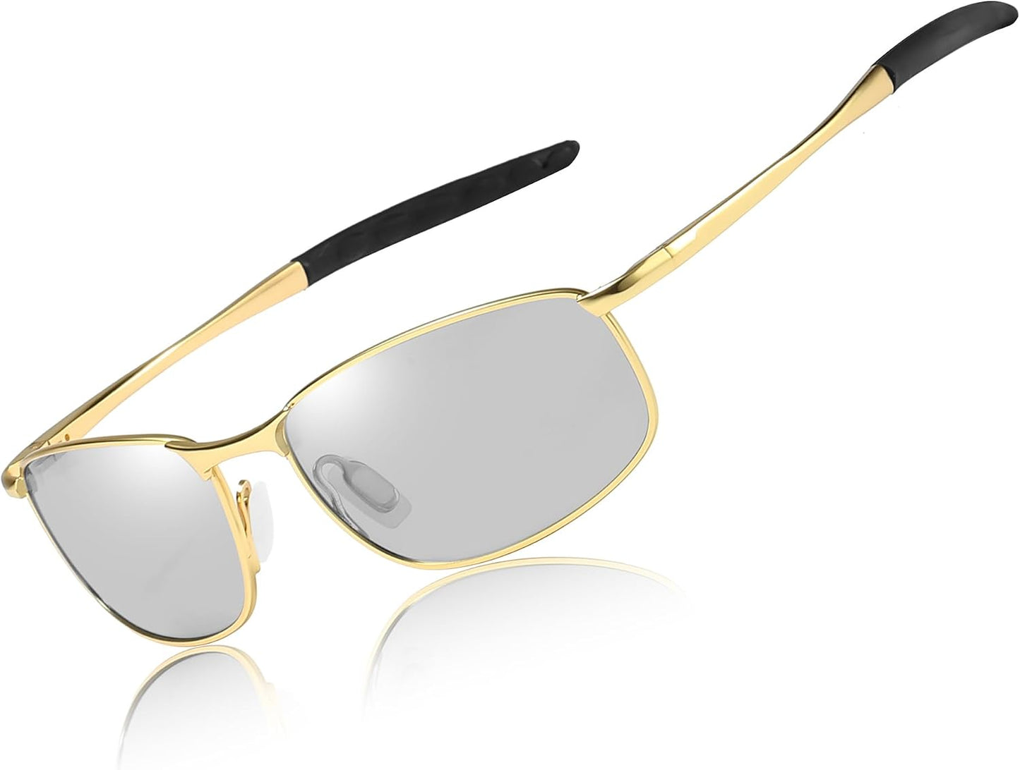 商品图片 43 | B07GSRV2H5 | FEISEDY Rectangle Polarized Square Sunglasses for Men Women B2444