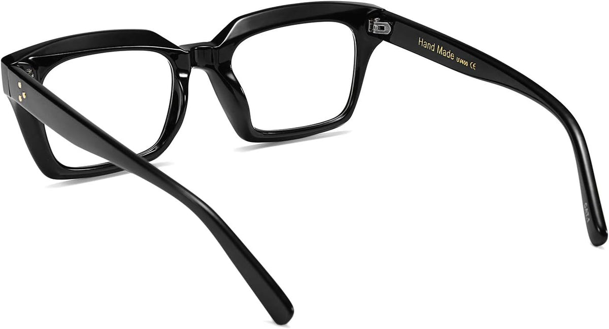 ÉÌƷͼƬ 27 | B07TCM52QY | FEISEDY Retro Square Blue Light Blocking Reading Glasses B2479
