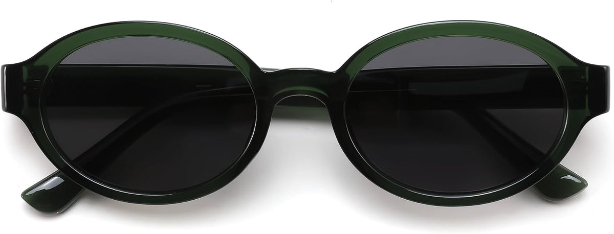 ÉÌƷͼƬ 30 | B0H1WBQD3Y | FEISEDY Retro Oval Y2K Polarized Sunglasses for Women Men B0442