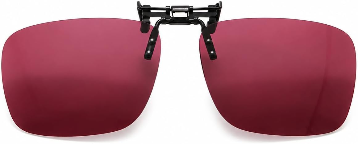 [FEISEDY] クリップオンサングラス メガネの上から UV400 紫外線カット 強光抑制 反射防止レンズ TAC偏光レンズ 超軽量8g アウトドア ドライブ 釣り レディース ユニセックス B1688