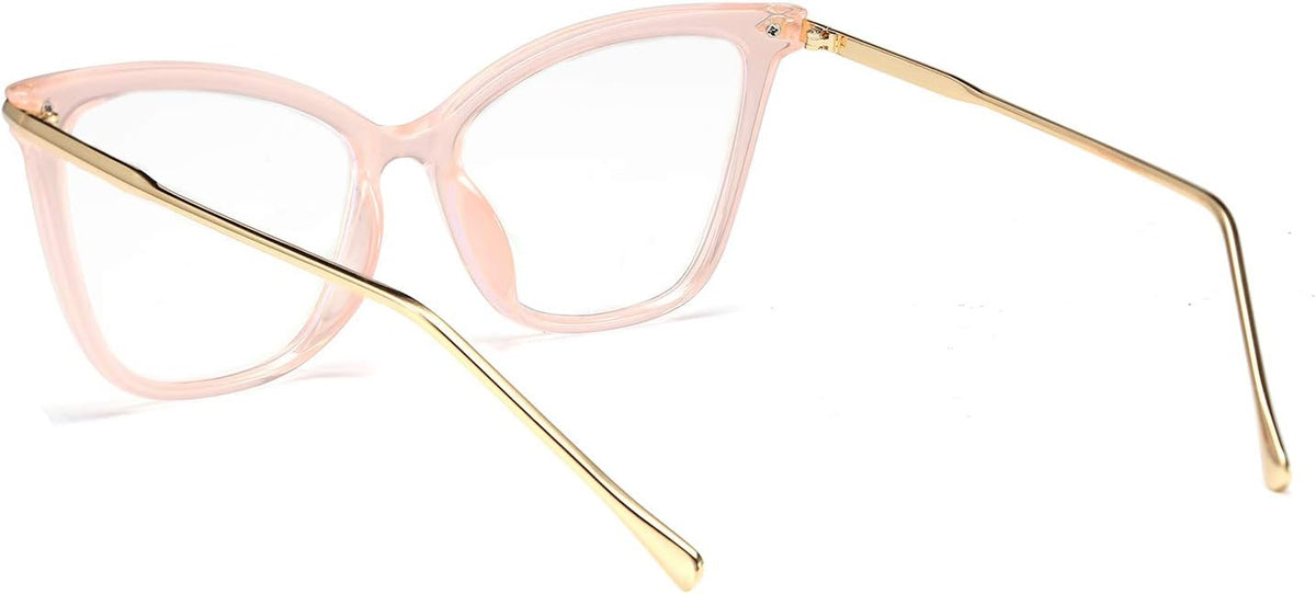 ÉÌƷͼƬ 26 | B085VSD2L3 | FEISEDY Oversized Cat Eye Glasses Frame Blue Light Blocking Eyewear for Women B2589