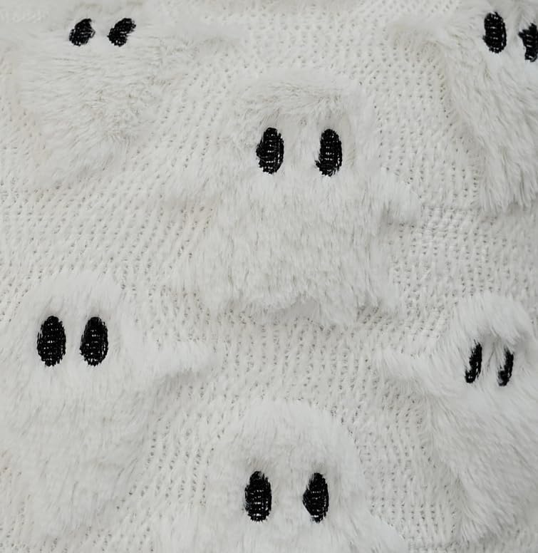 商品图片 12 | B0FPKDVRD8 | Halloween Ghost Pillow Cover 18x18 Inch Throw Pillow Covers, Cute Spooky Decor for Couch Bed Sofa Indoor Ghost Decorations
