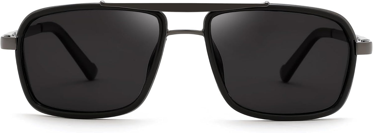 ÉÌƷͼƬ 10 | B0FDKZNCG9 | FEISEDY Retro Aviator Polarized Sunglasses For Women Men 70s Trendy B0292
