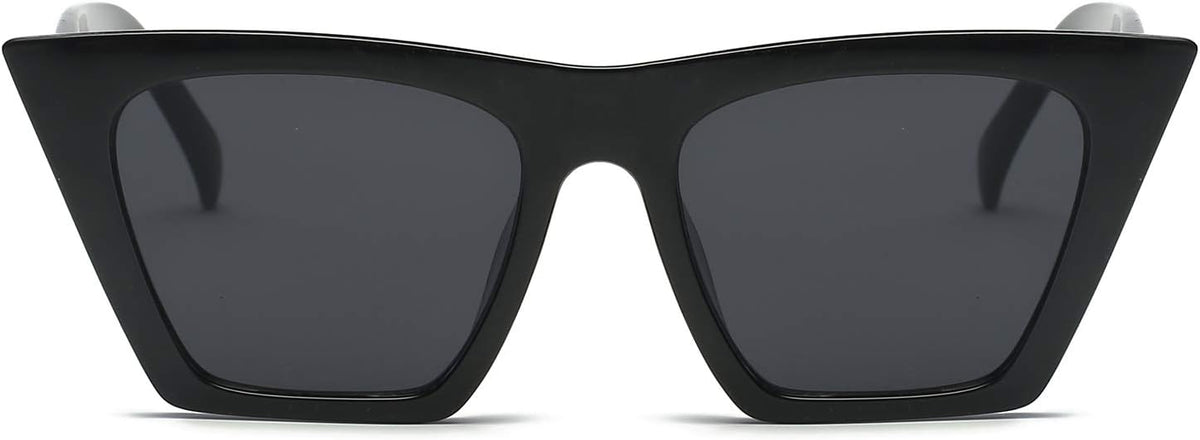 ÉÌƷͼƬ 104 | B0C5378735 | FEISEDY Vintage Square Cat Eye Sunglasses Women Trendy Cateye Sunglasses B2473