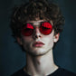 商品图片 10 | B0BD4MSMZQ | FEISEDY Aviator Sunglasses for Men Women Steampunk Round Metal Frame B2351