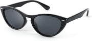 Black / 54 Millimeters | B08B7WXDB7 | FEISEDY Retro Cat Eye Sunglasses Women Men Vintage Small Cateye UV400 Sunglasses B2617