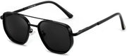 Black/Grey / 56 Millimeters | B0FQ4WGH66 | FEISEDY Polarized Aviator Sunglasses for Women Men Square TAC Lens B0329