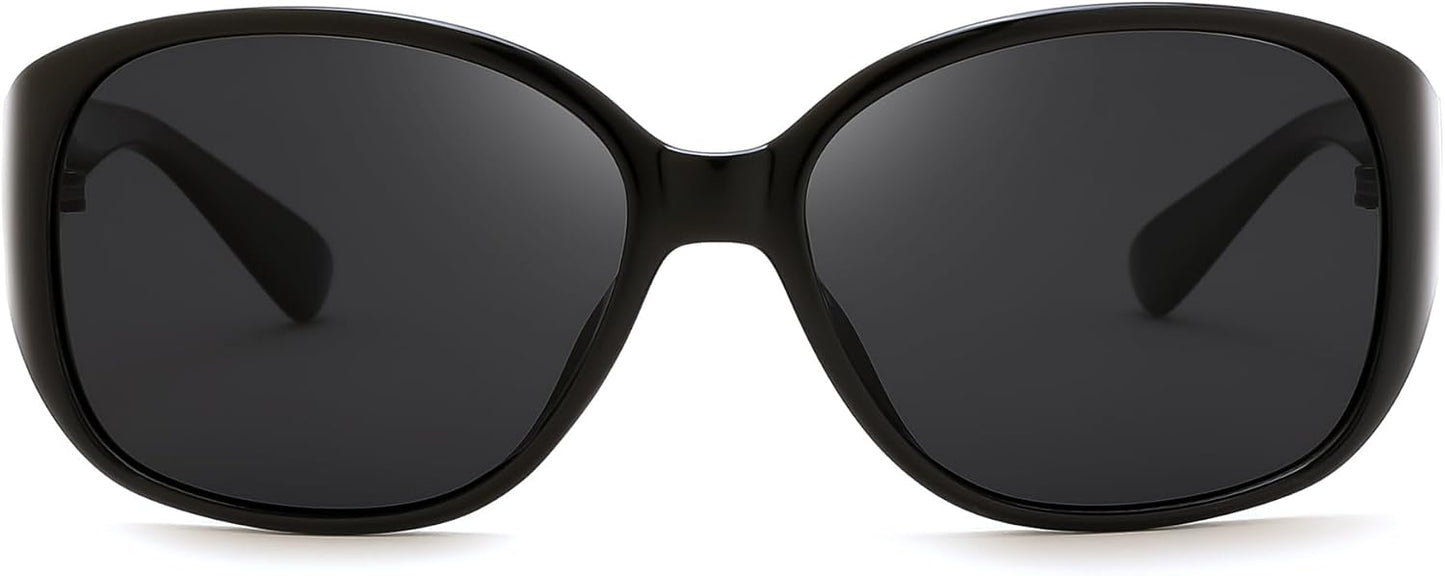 商品图片 3 | B0H4R52F3D | FEISEDY Women's Polarized Sunglasses Wrap Around Vintage Fashion Sunnies UV400 Protection B0394