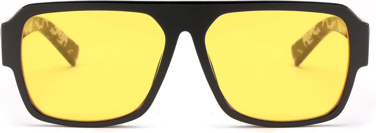 ÉÌƷͼƬ 8 | B0D3M21LQ4 | FEISEDY Square Sunglasses for Women Men Rectangle Classic Sunglasses Designer Thick Frame Shades Sun Glasses UV400 B0166