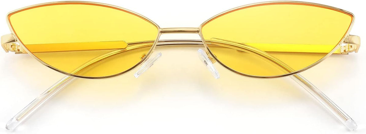 FEISEDY Y2K Sunglasses for women Men Fashion Cateye Designer B2298