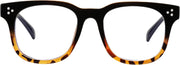 004 Black Leopard Frame / 47 Millimeters | B0BPXGDG4S | FEISEDY Square Blue Light Blocking Glasses Women Men Computer glasses Fashion Plastic Frame Eyewear B2361