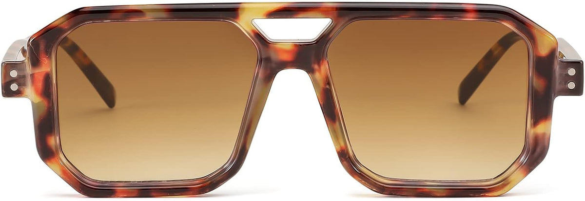 ÉÌƷͼƬ 33 | B0B9BNZRMZ | FEISEDY Retro Aviator Square Sunglasses for Women Men UV400 B2939