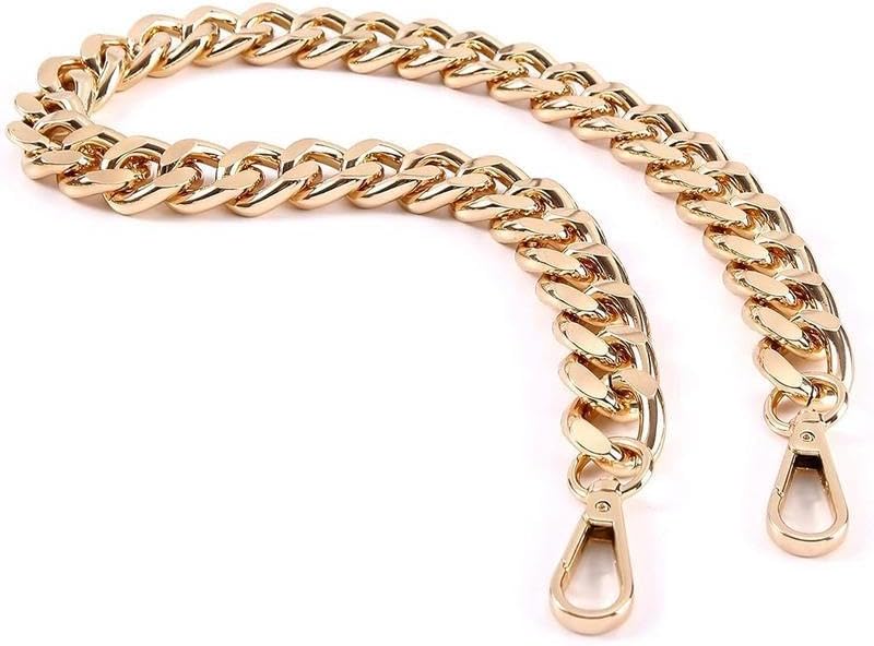 商品图片 7 | B0FN3Y65BV | Purse Strap 17.8"/25.6" Bag Chain Metal Shoulder Crossbody Replacement Purse Chains for Handbags, Purse Charms