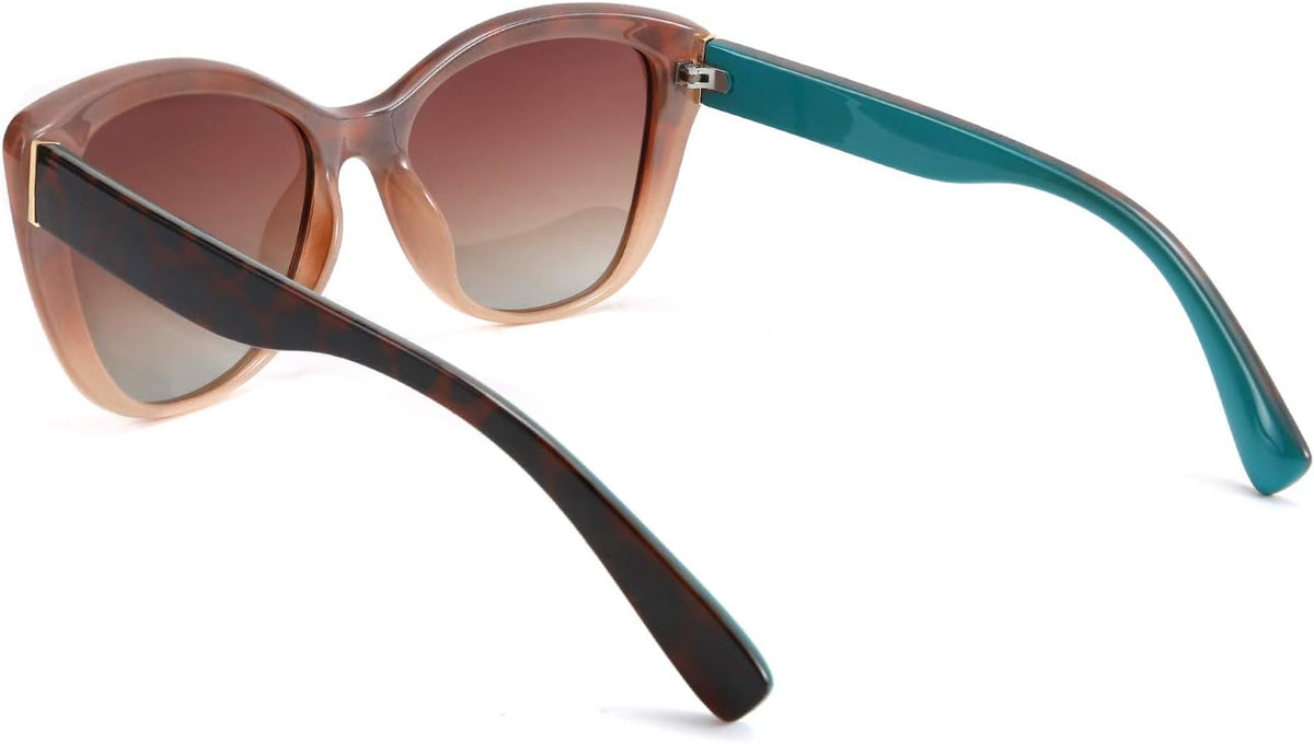 ÉÌƷͼƬ 89 | B07M9V125F | FEISEDY Polarized Vintage Sunglasses American Womens Square Jackie O Cat Eye Sunglasses B2451