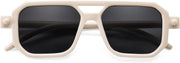 Non Polarized-quiet Beige / 47 Millimeters | B0DB1CTSZT | FEISEDY Toddler Aviator Polarized Sunglasses Flexible Frame Cute Baby Boys Girls Age 0-6 Rubber Outdoor B2789