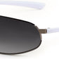 Polarized Gradient Gray Lens Gunmetal Frame 04 / 60 Millimeters | B0D22NZGV7 | FEISEDY Vintage Sunglasses Men Polarized, Aviator Metal Frame Lightweight, Driving Fishing Running B0057