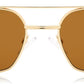 商品图片 9 | B09GKB6G1G | FEISEDY Fashion Square Aviator Sunglasses Women Men Trendy Retro Metal Frame Sun Glasses Candy Color Lens B1036