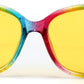 商品图片 55 | B081YY5RM3 | FEISEDY Classic Womens Night Glasses Driving Anti Glare Wrap Around Yellow Sunglasses B2548
