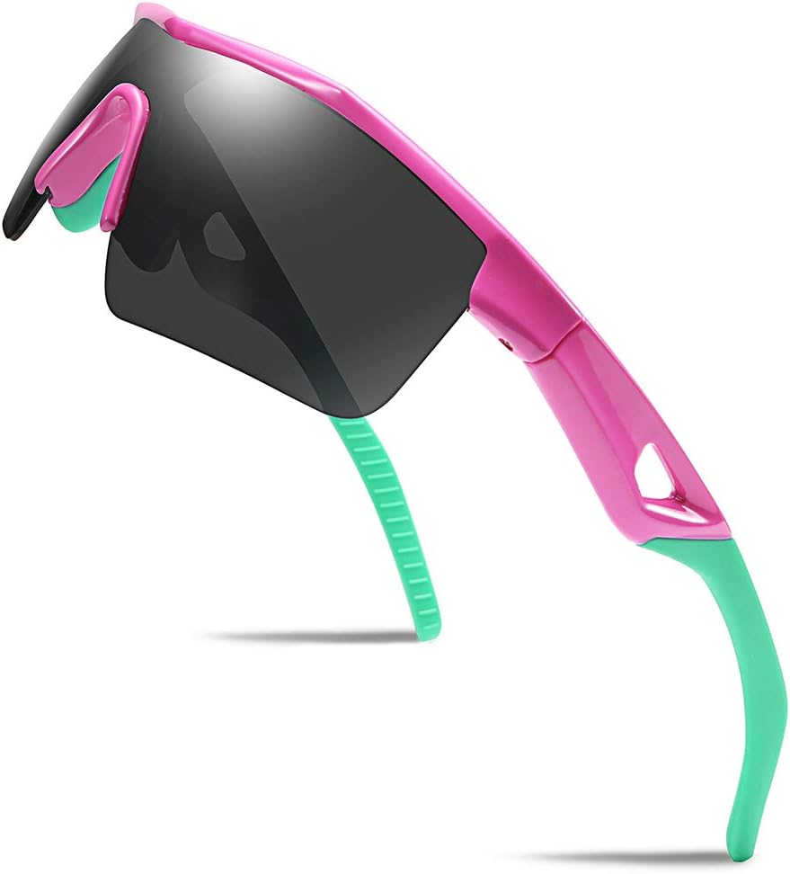 ÉÌƷͼƬ 98 | B07JZ18KMZ | FEISEDY Kids Polarized Sports Sunglasses, TR90 UV400 Baseball Cycling