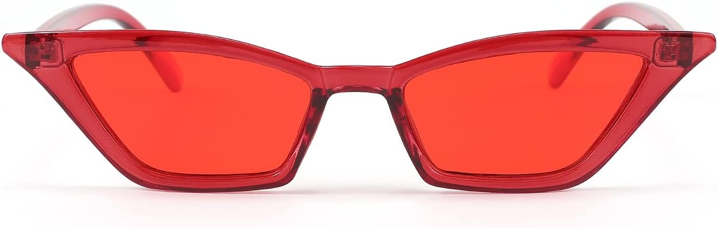 商品图片 93 | B079KYQYT3 | FEISEDY Small Cat Eye Sunglasses Vintage Square Shade Women Eyewear B2291