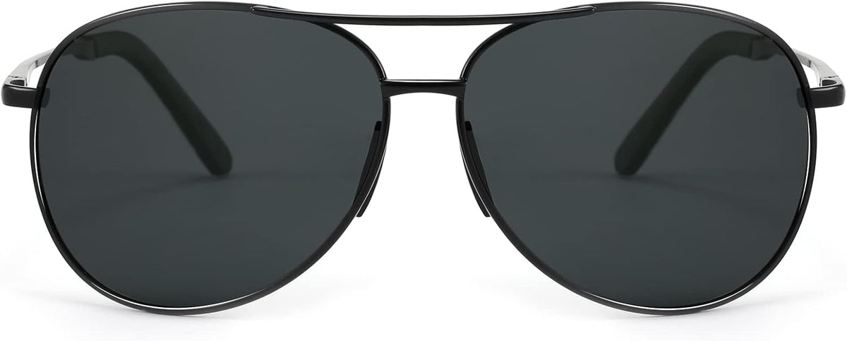 ÉÌƷͼƬ 5 | B09T5MGPPZ | FEISEDY Polarized Aviator Sunglasses for Men Women Classic Pilot Sun Glasses with Spring Hinge B2294