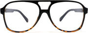 Black-leopard Frame / 60 Millimeters | B09WZYQM1Y | FEISEDY 70s Aviator Glasses Frame Blue Light Blocking Glasses Oversized Square Computer Glasses Women Men B2888