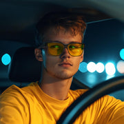 ÉÌƷͼƬ 3 | B0DJS7NVNT | FEISEDY Night Vision Driving Glasses Anti Glare Fit Over Glasses for Men Women Polarized Nighttime B0250