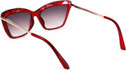 商品图片 16 | B09XDZ71JH | FEISEDY Vintage Cat Eye Reading Sunglasses Full Lens Women Sun Reader Glasses Spring Hinges B2896