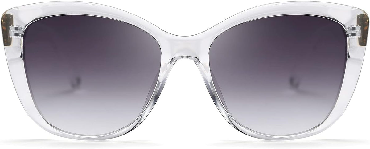 ÉÌƷͼƬ 105 | B07M9V125F | FEISEDY Polarized Vintage Sunglasses American Womens Square Jackie O Cat Eye Sunglasses B2451