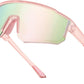 Pink Frame Pink Mirrored Lens / Medium | B0D95WPSXV | FEISEDY Kids Sunglasses Youth Baseball Polarized Sunglasses Sports Lightweight TR90 Frame Boys Girls Cycling B0213