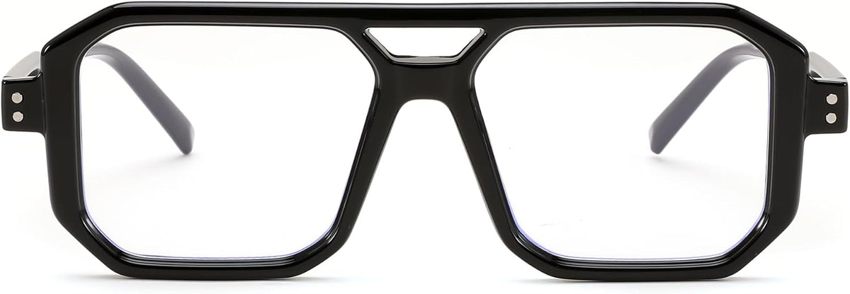 Black Frame / 50 Millimeters | B0D3PK56D4 | FEISEDY Blue Light Blocking Glasses, Aviator Frame Computer Reading/Gaming/TV/Phones Glasses for Women Men B0165