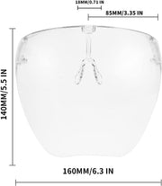 商品图片 65 | B097Y3FQJJ | FEISEDY Full Face Shield Sunglasses – Anti-Fog UV400 Mirror Visor