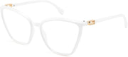 004 White Frame / 58 Millimeters | B0BPXHDHQN | FEISEDY Cat Eye Blue Light Blocking Glasses for Women Computer glasses Fashion Cateye Eyewear B2977