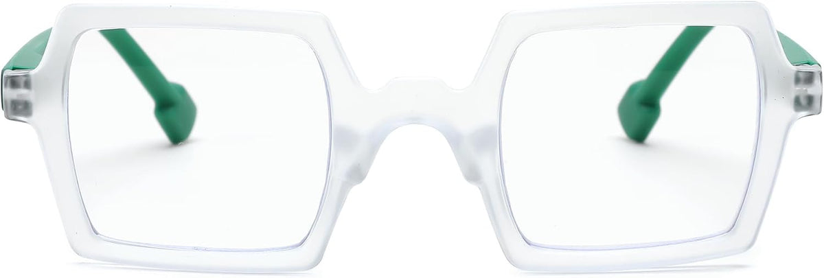 商品图片 16 | B0DNDMV881 | FEISEDY Fashion Blue Light Reading Glasses for Women Square Retro Anti- Glare Digital Eyestrain Readers B0261