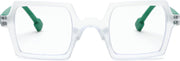 商品图片 16 | B0DNDMV881 | FEISEDY Fashion Blue Light Reading Glasses for Women Square Retro Anti- Glare Digital Eyestrain Readers B0261
